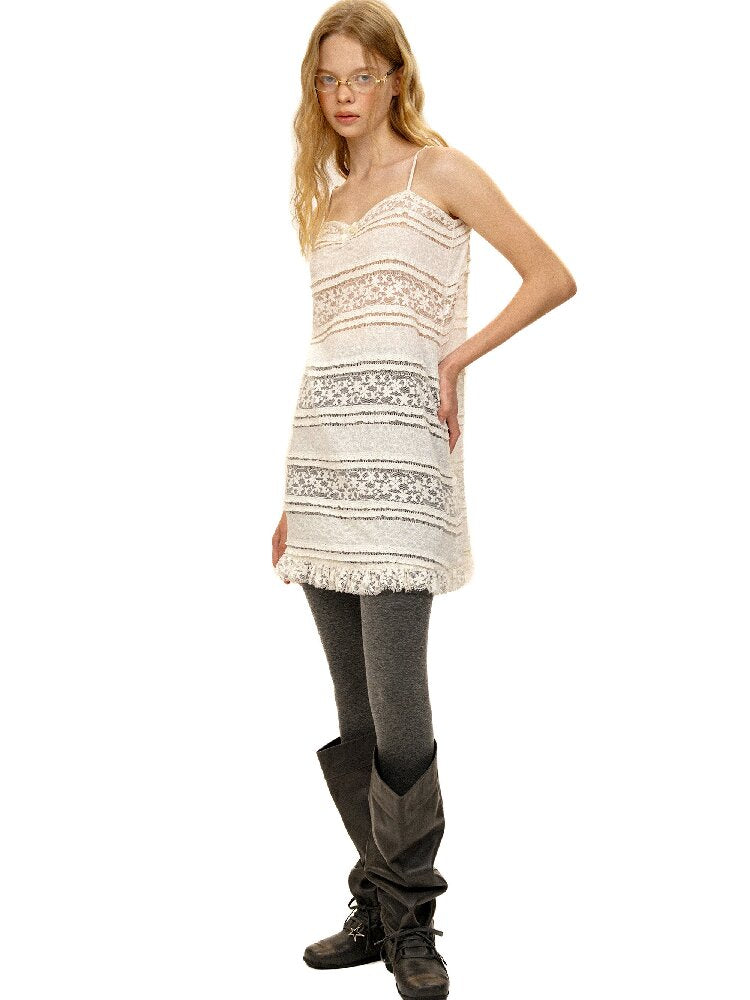 Lace Slip Dress Layering Top【s0000017928】