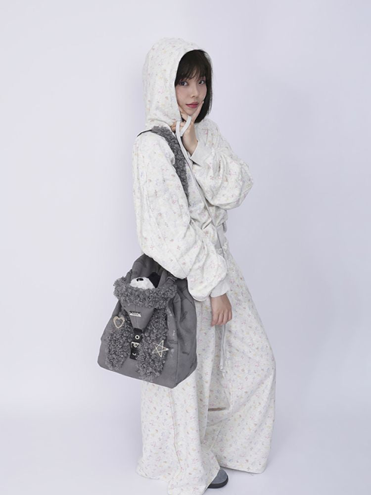 Setting rabbit ears shoulder bag 【s0000013725】