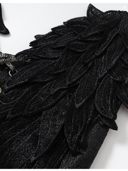 Vintage Court Wing Embroidered Top【s0000017859】