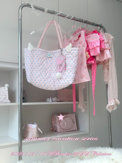 Sandwich Cotton Angel Tote Bag【s0000012666】