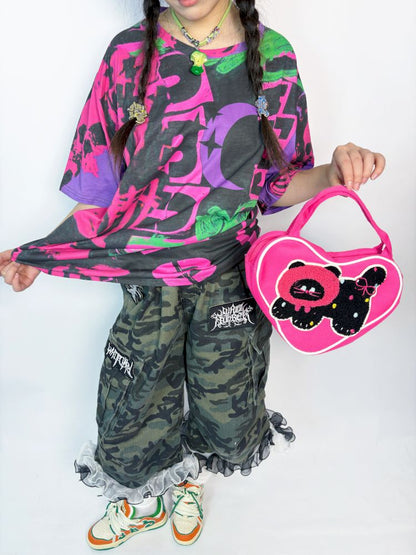 Heart Shaped Shoulder Handbag【s0000013729】