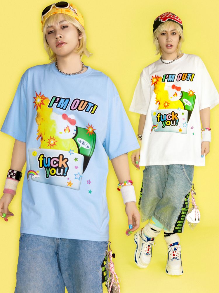 Street Hip Hop Loose T-Shirt【s0000012460】