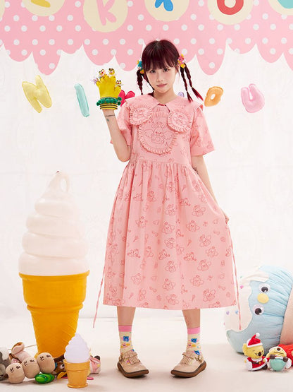 Animal Angel Strappy Skirt Tank Top Skirt【s0000013191】