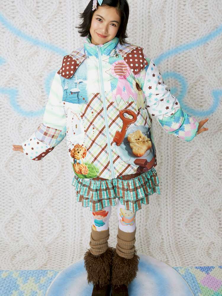 Original Cute Hooded Down Jacket【s0000014849】