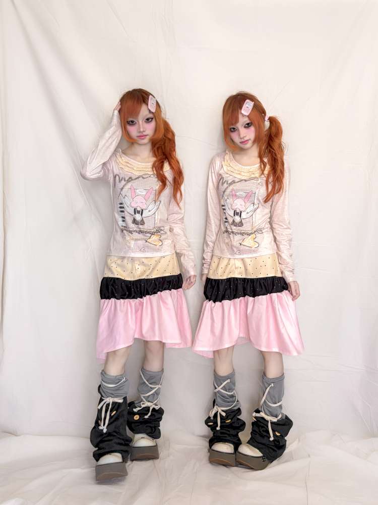 Angel Wings Lace Collar Top【s0000015395】