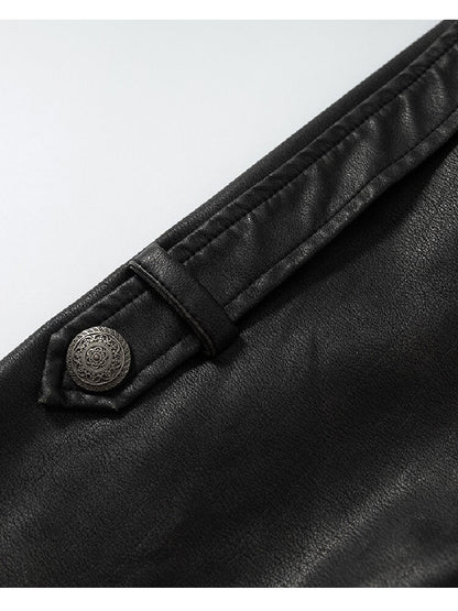Baroque Napoleon Leather Jacket【s0000017992】