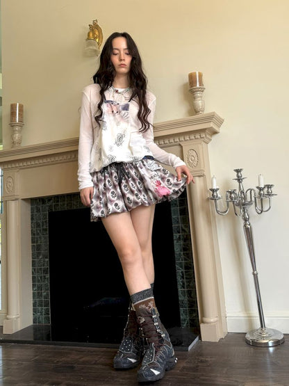 Puffy Short Dress Skirt【s0000013513】
