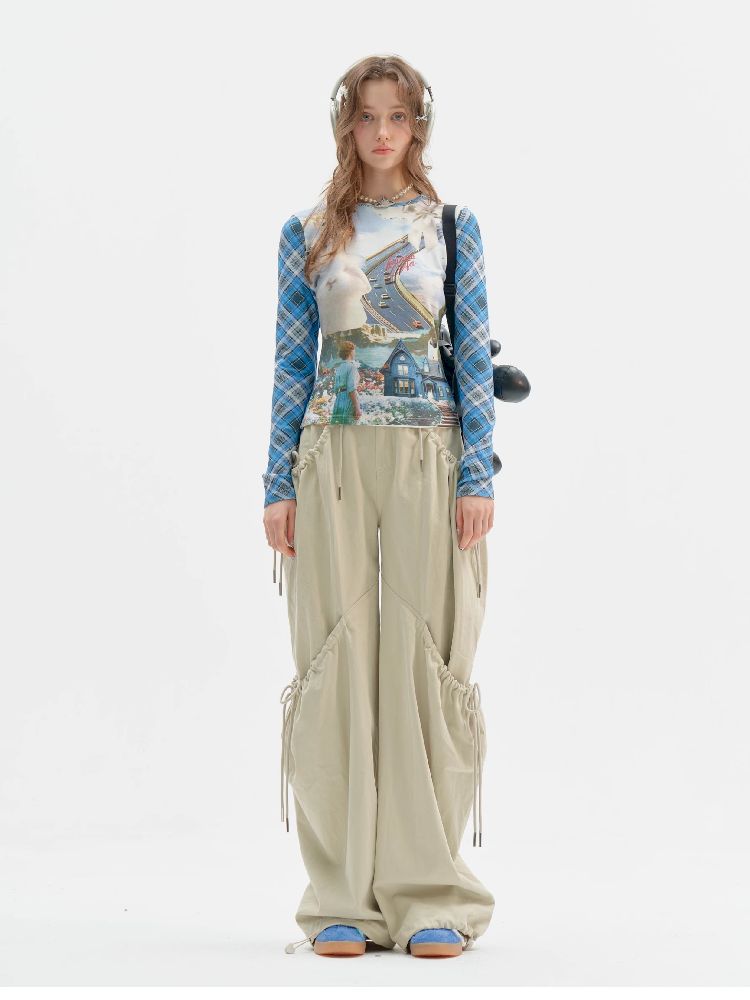 Straight Wide Leg Workwear Casual Pants【s0000011511】