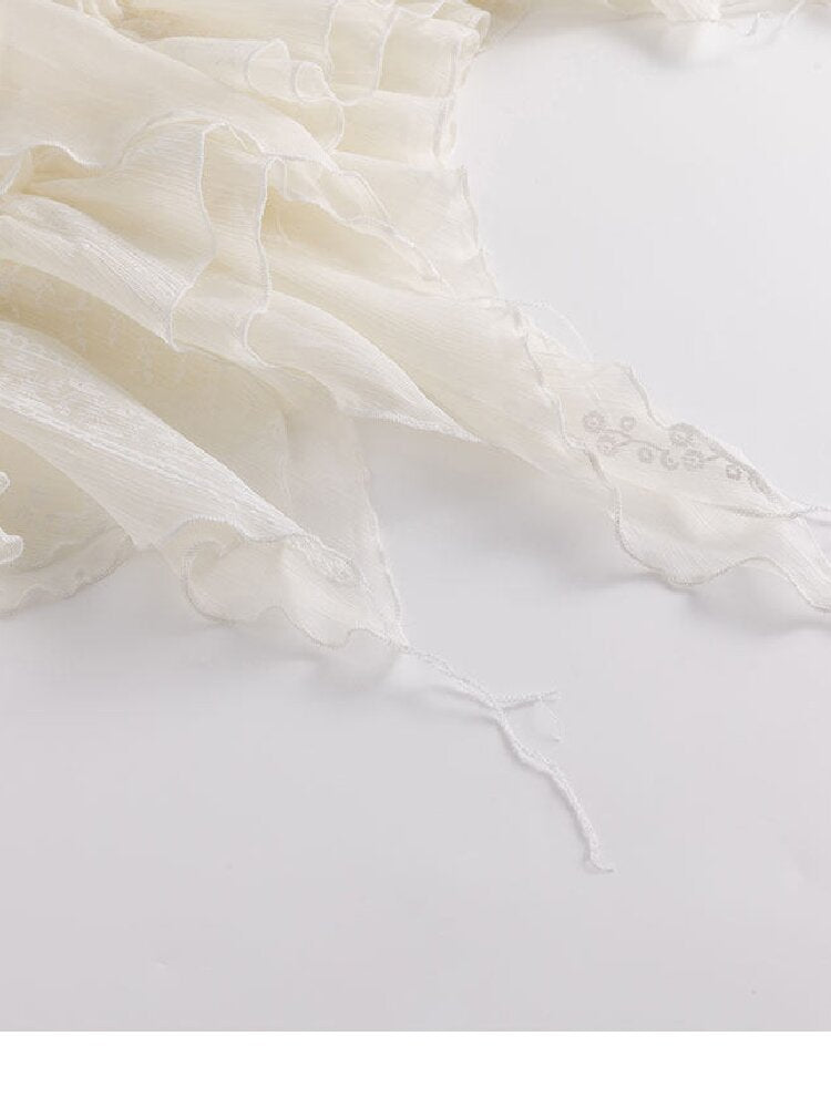 Lace Armor Embroidered Sundress【s0000017043】