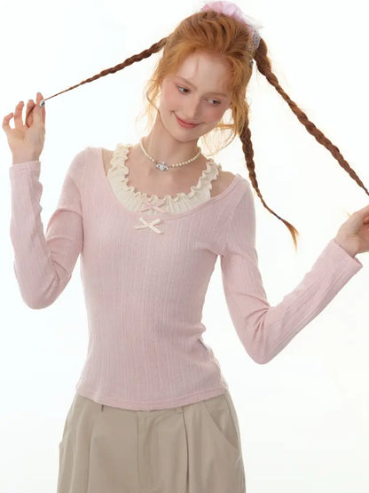 American-Style Knit Top【s0000014351】