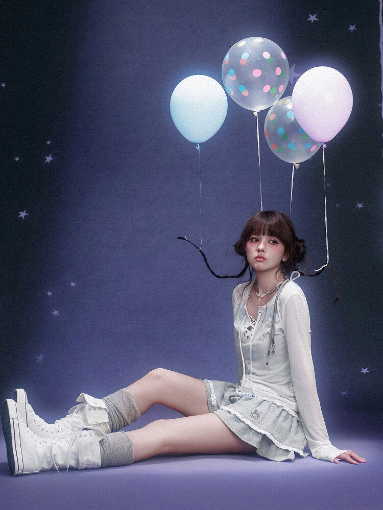 Trojan Horse Embroidered Skirt【s0000015760】