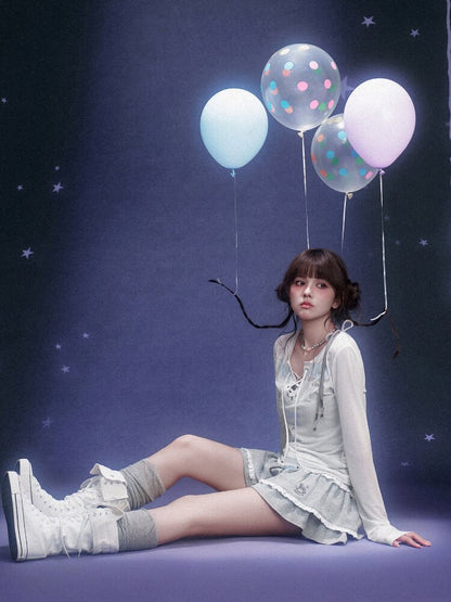 Trojan Horse Embroidered Skirt【s0000015760】