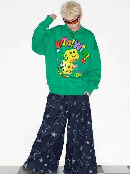 Smiley Dice American Tide Sweatshirt [S0000010264]