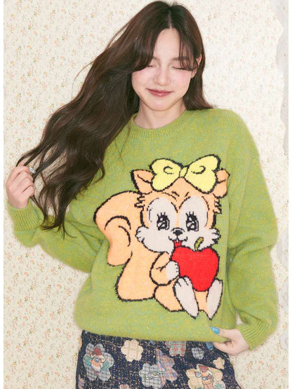 Cute Small Animals Sweater【s0000014497】