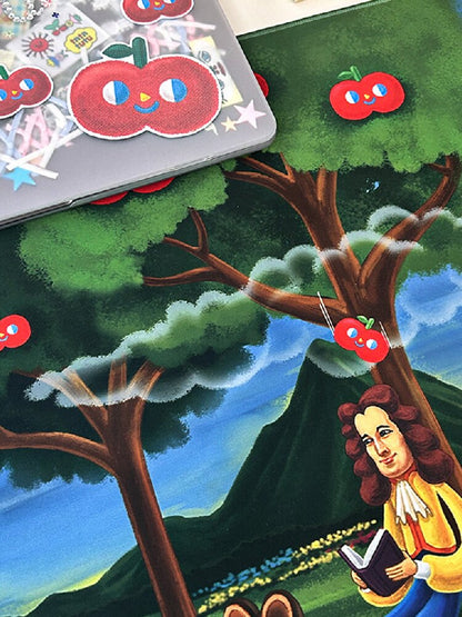 Newton Apple Esports Mouse Pad【s0000019255】