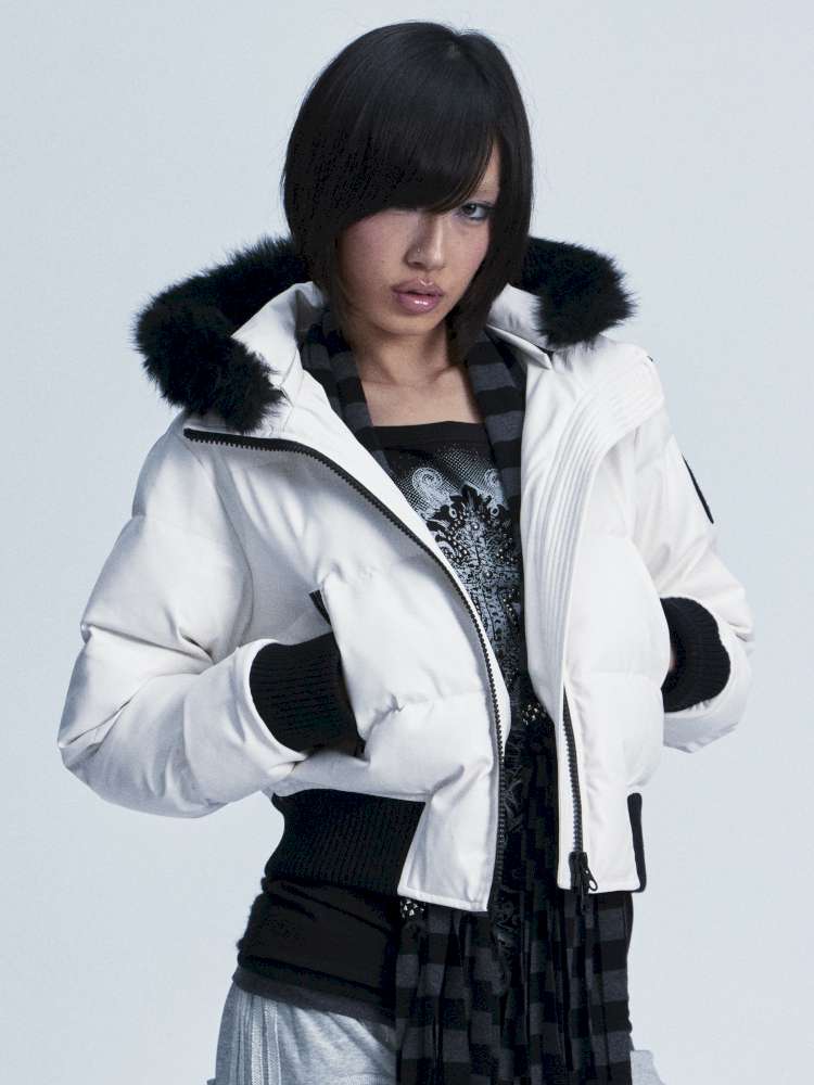 Detachable Fur Collar Padded Jacket【s0000014665】