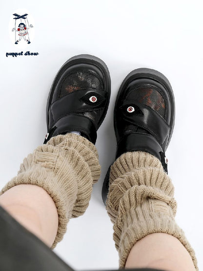 Ghost Devil Little Leather Shoes【s0000011705】