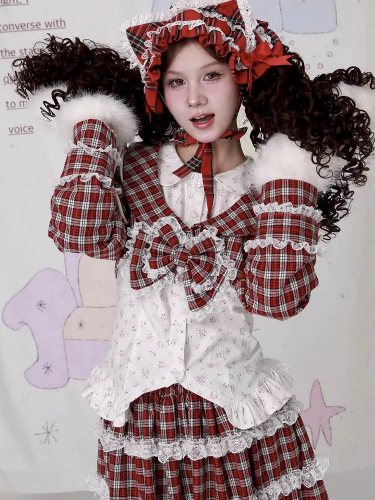 Girly Bow Long-Sleeve Jacket【s0000014104】