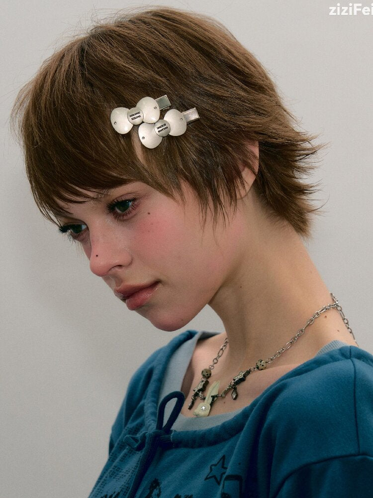 Vintage Bow Metal Hair Clip【s0000017887】