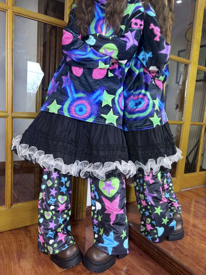 Dopamine Plush Wide-Leg Pants【s0000014633】