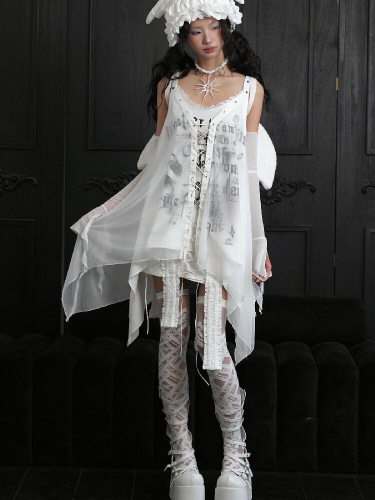 Gothic Strappy Lolita Socks【s0000018185】