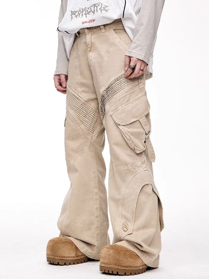 Micro Straight Leg Work Pants【s0000011363】