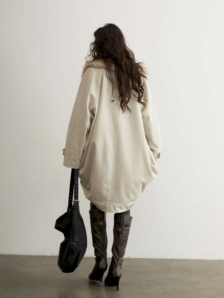 Detachable Fur Shell Long Jacket【s0000015194】