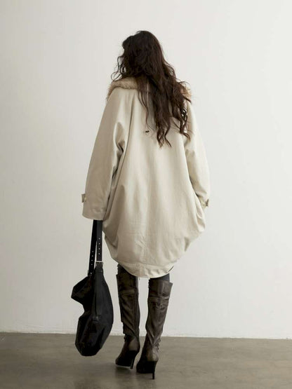 Detachable Fur Shell Long Jacket【s0000015194】