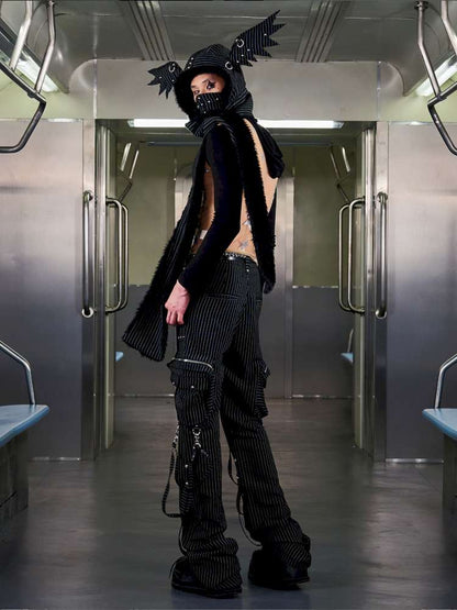 Stacked Striped Pants【s0000014643】