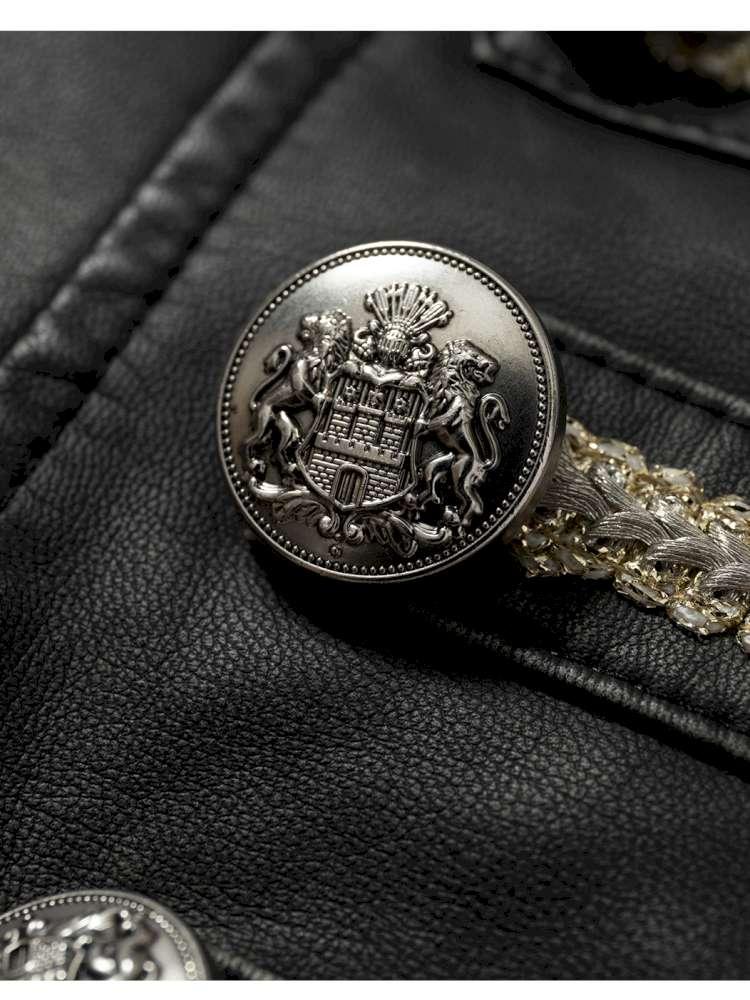 Double-breasted belted waist belt【s0000014464】