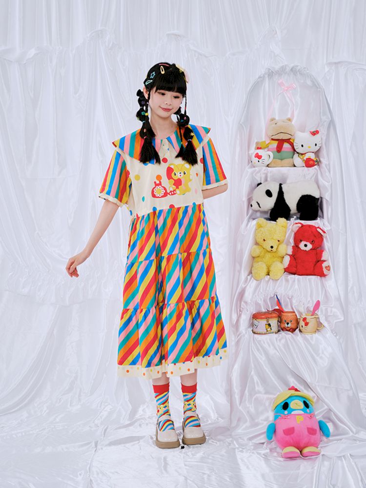 Rainbow Diary Dress【s0000009097】
