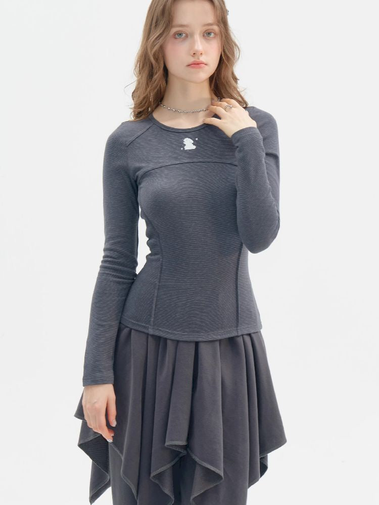 Slim Knit Bottom Shirt【s0000011527】