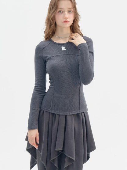 Slim Knit Bottom Shirt【s0000011527】