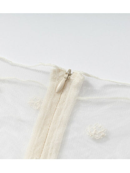 Palace Baroque Mesh Lace T-Shirt【s0000017242】