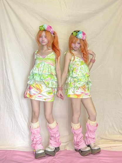 Multi-Layer Cake Lace Camisole【s0000013229】