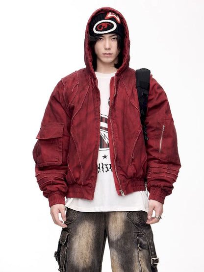 Raw Edge Short Cotton Jacket【s0000011355】