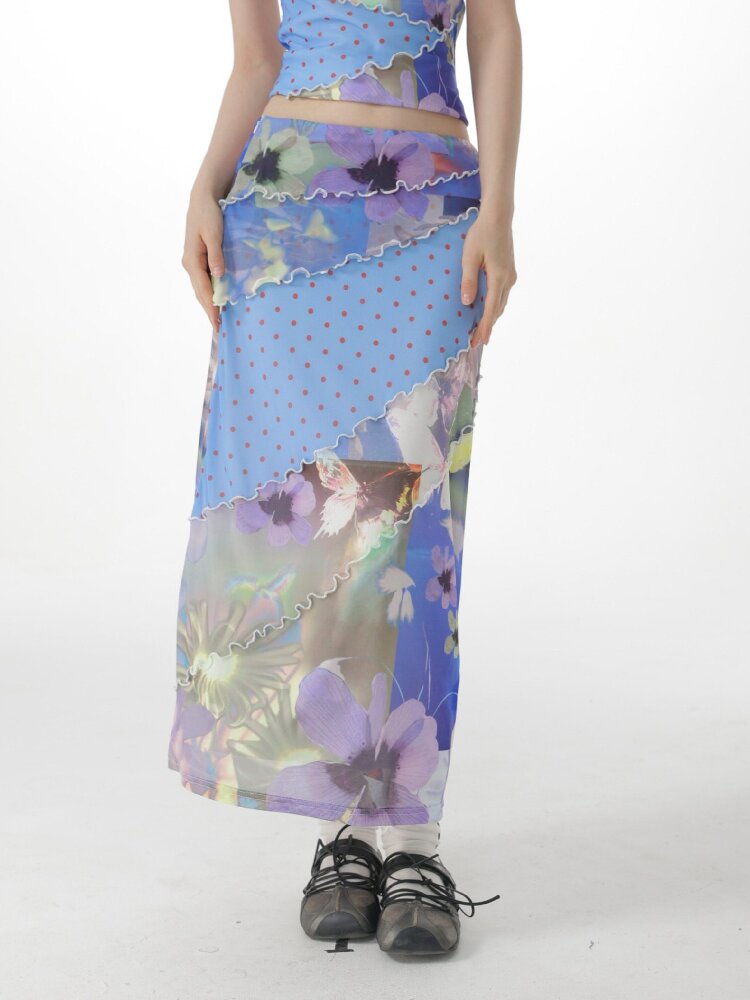 Summer National Style Skirt T-Shirt【s0000016841】
