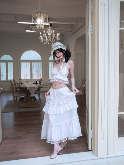 Spaghetti Strap Tencel Long Dress【s0000017520】