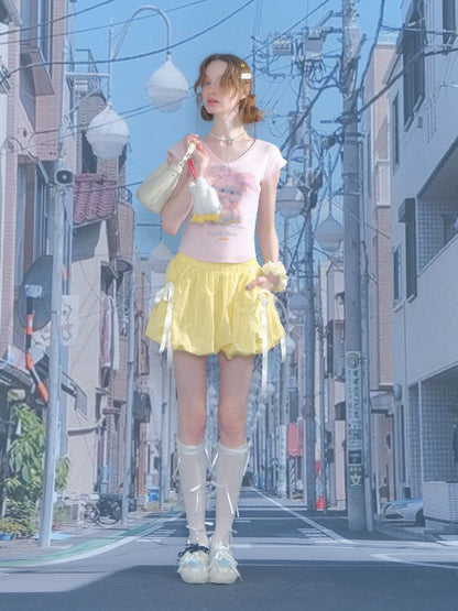 A-line Bud Skirt【s0000012238】