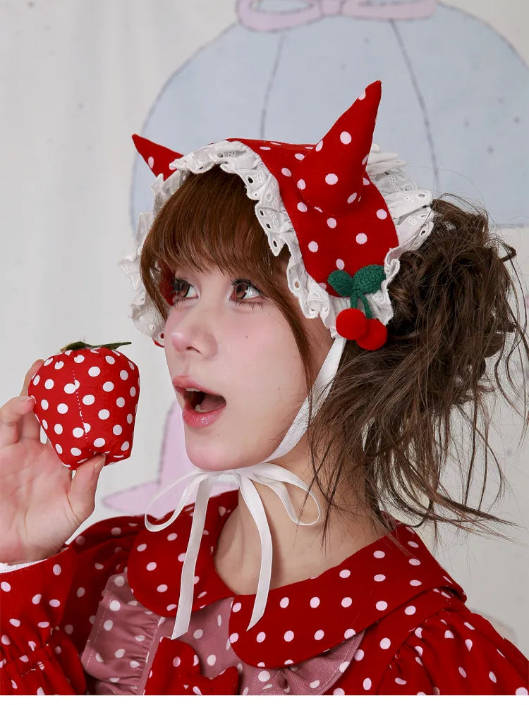 Retro Cute Devil Headband【s0000014107】