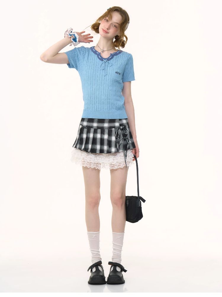 Plaid Half-body Skirt【s0000012266】