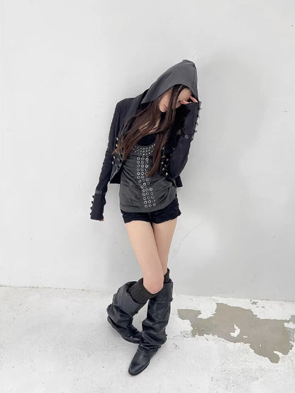 Washed Cotton Napoleon Jacket【s0000015909】