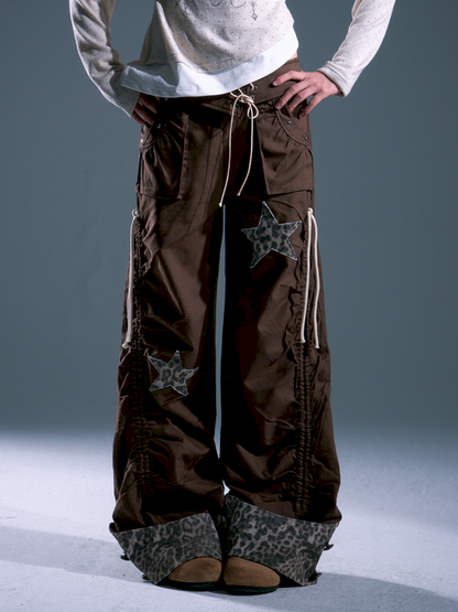 Flap Loose Casual Wide Leg Pants【s0000013691】