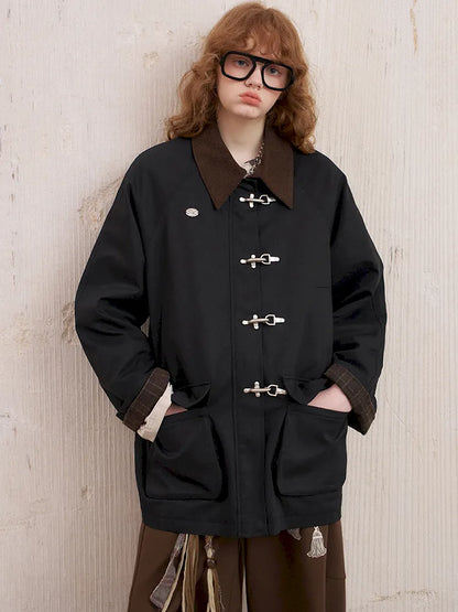 Cotton-lined trench coat【s0000014076】