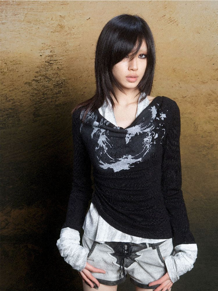 Hanging Neck Early Spring Knit Inner Top【s0000011804】