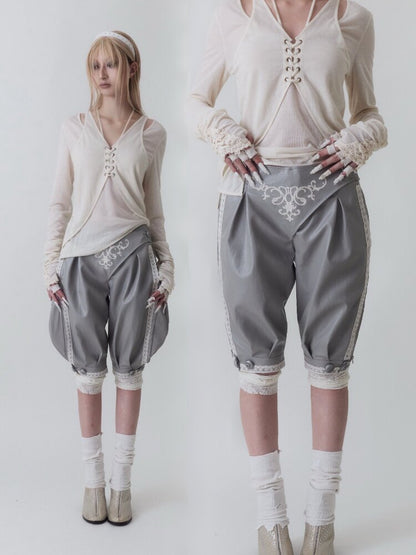 Noble Knightly Leather Breeches【s0000017975】