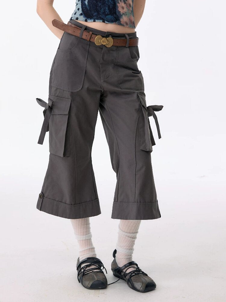 High-Waist Slimming Flared Pants【s0000017669】