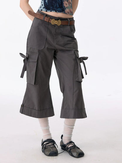 High-Waist Slimming Flared Pants【s0000017669】
