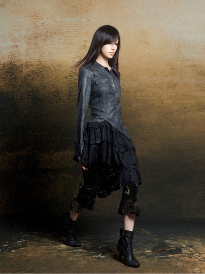 Tie-Dye Micro Low Waist Pants【s0000011817】