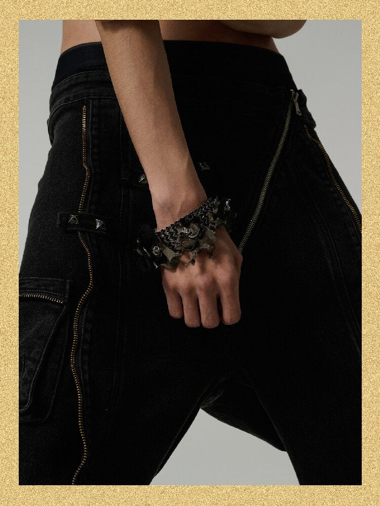Handmade Neutral Heavywork Bracelet【s0000018851】